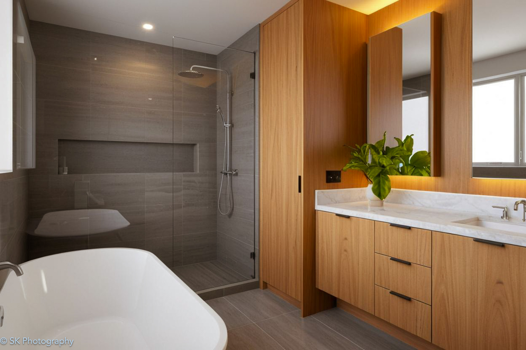 contemporary façade residential architecture NC